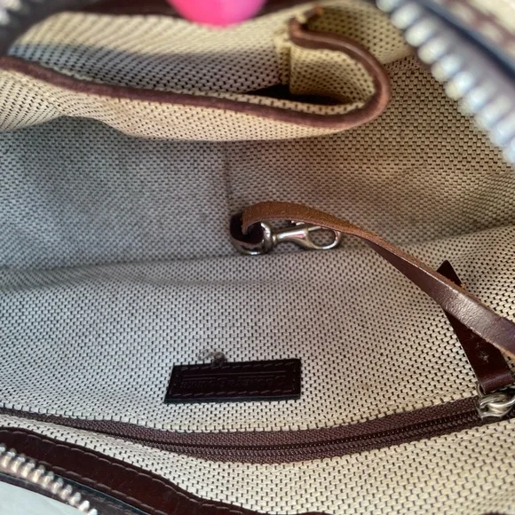 Dooney & Bourke Signature Monogram Canvas Hobo bag Vintage - Picture 5 of 9